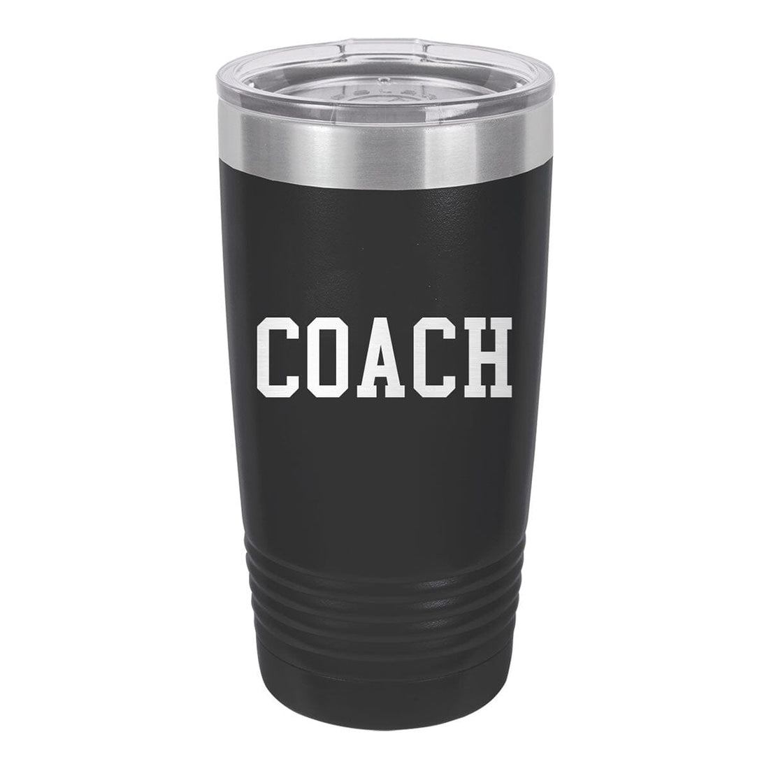Coach Black 20oz Insulated Tumbler