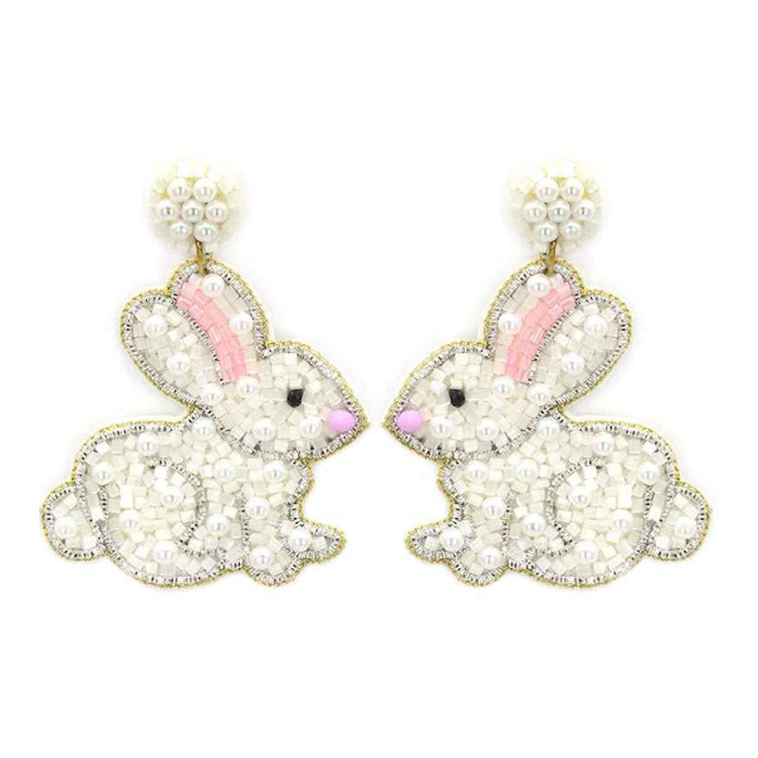 Some-Bunny Loves You Earrings