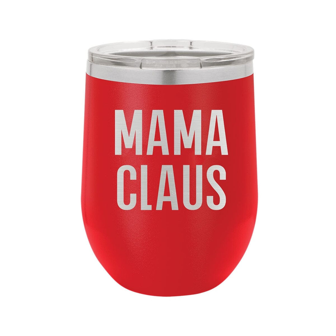 Mama Claus Red 12oz Insulated Tumbler