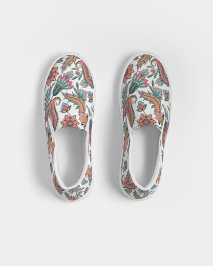 Colorful Paisley Slip On Shoe-women shoes-Get Me Bedazzled