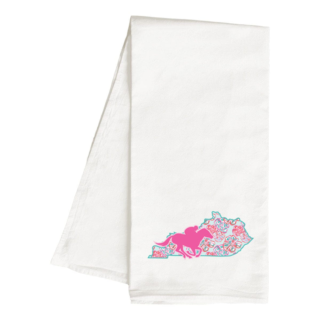 Printed Run For The Roses Hand Towel