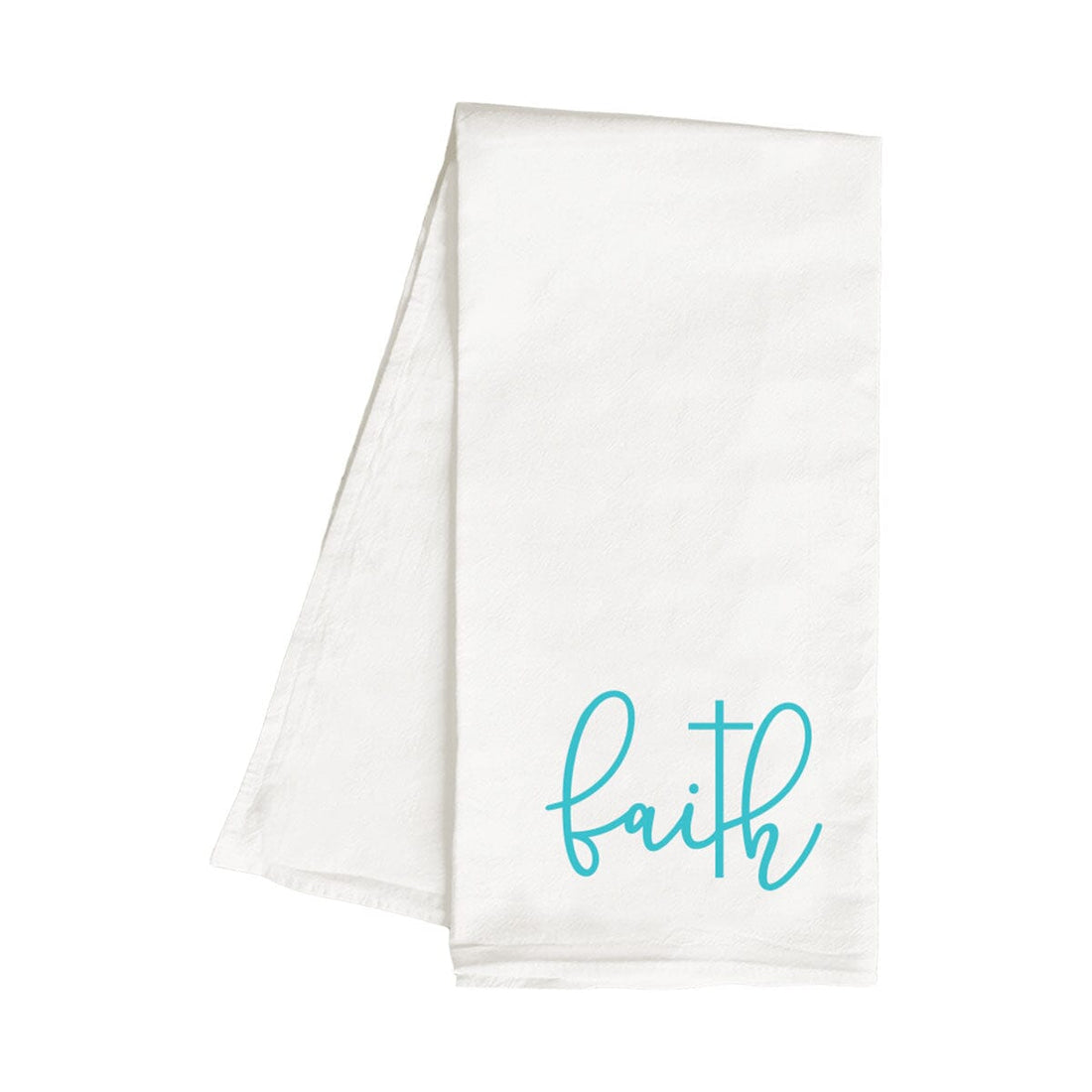 Faith Embroidered Hand Towel