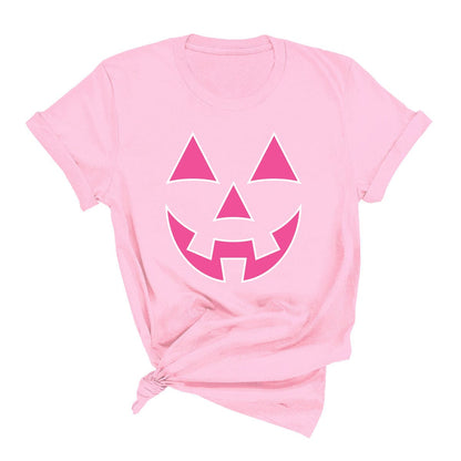 Hot Pink Jack-o-Lantern T-Shirt