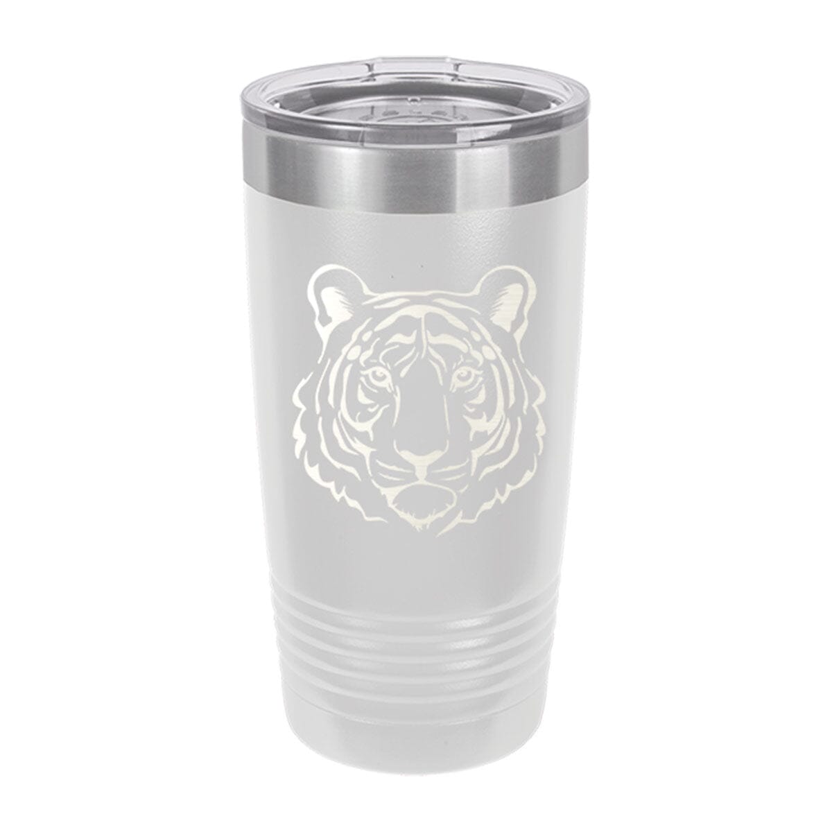 Tiger White 20oz Insulated Tumbler