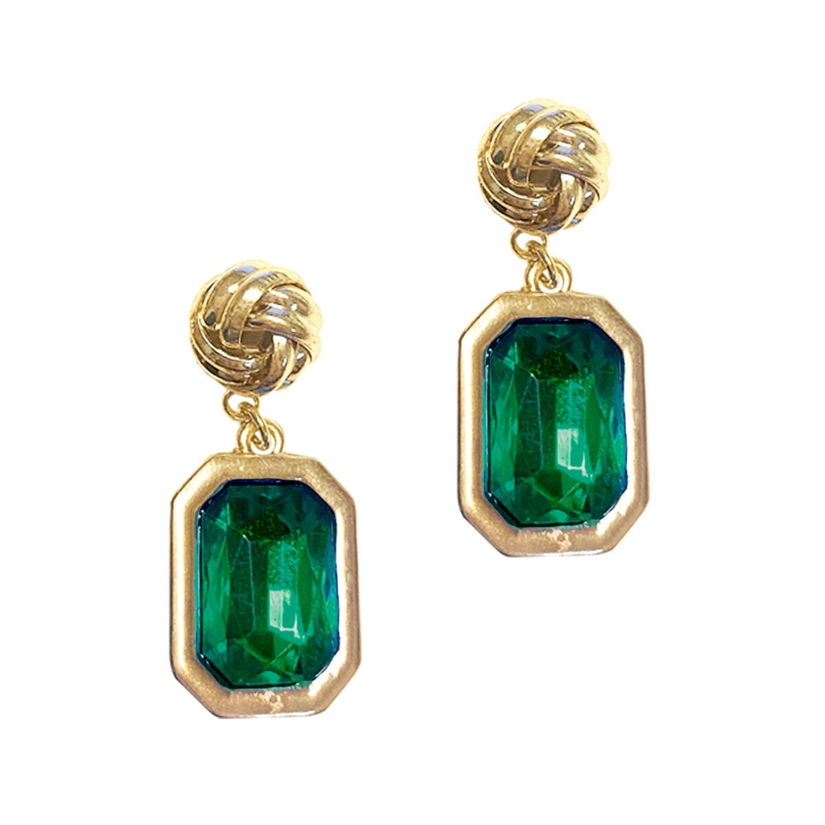 Green Kate Earrings