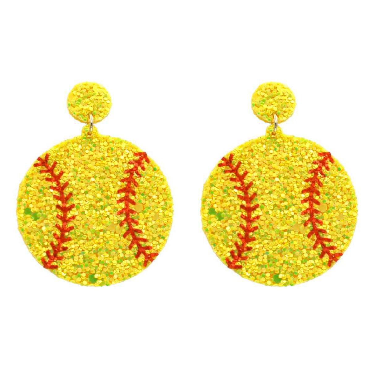 Softball Earrings