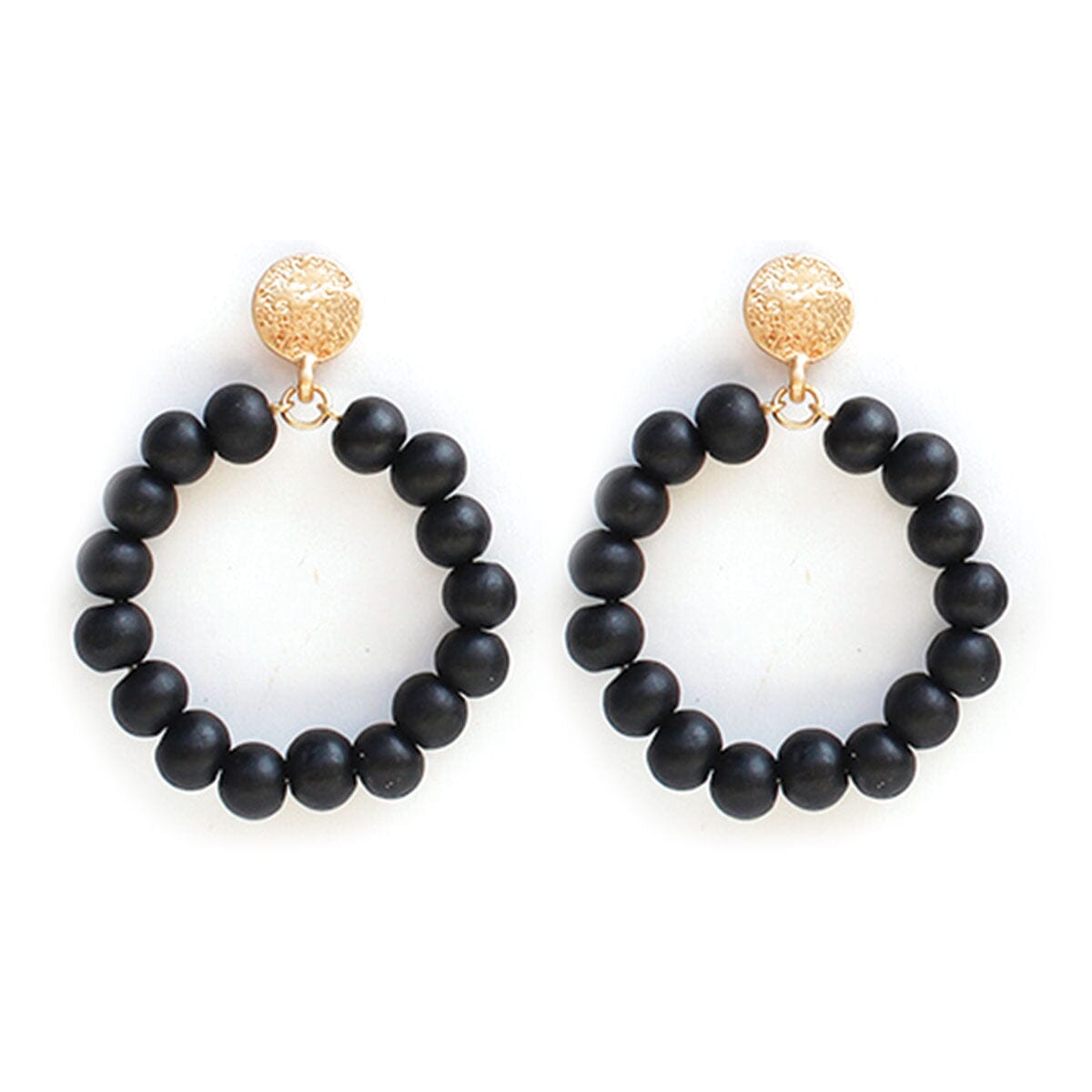 Black Nora Earrings