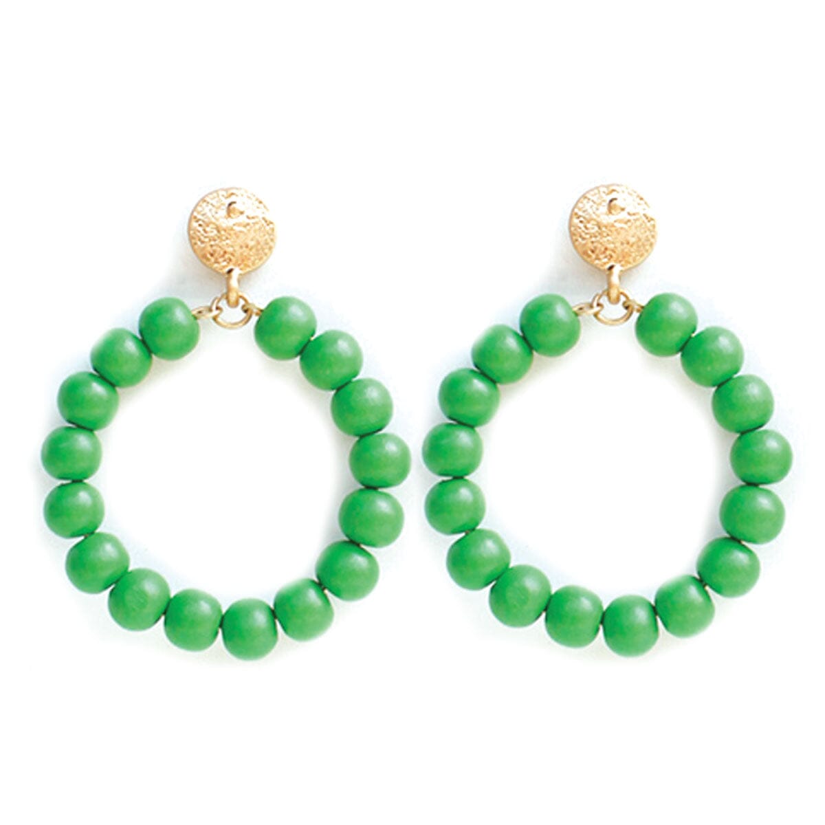 Green Nora Earrings