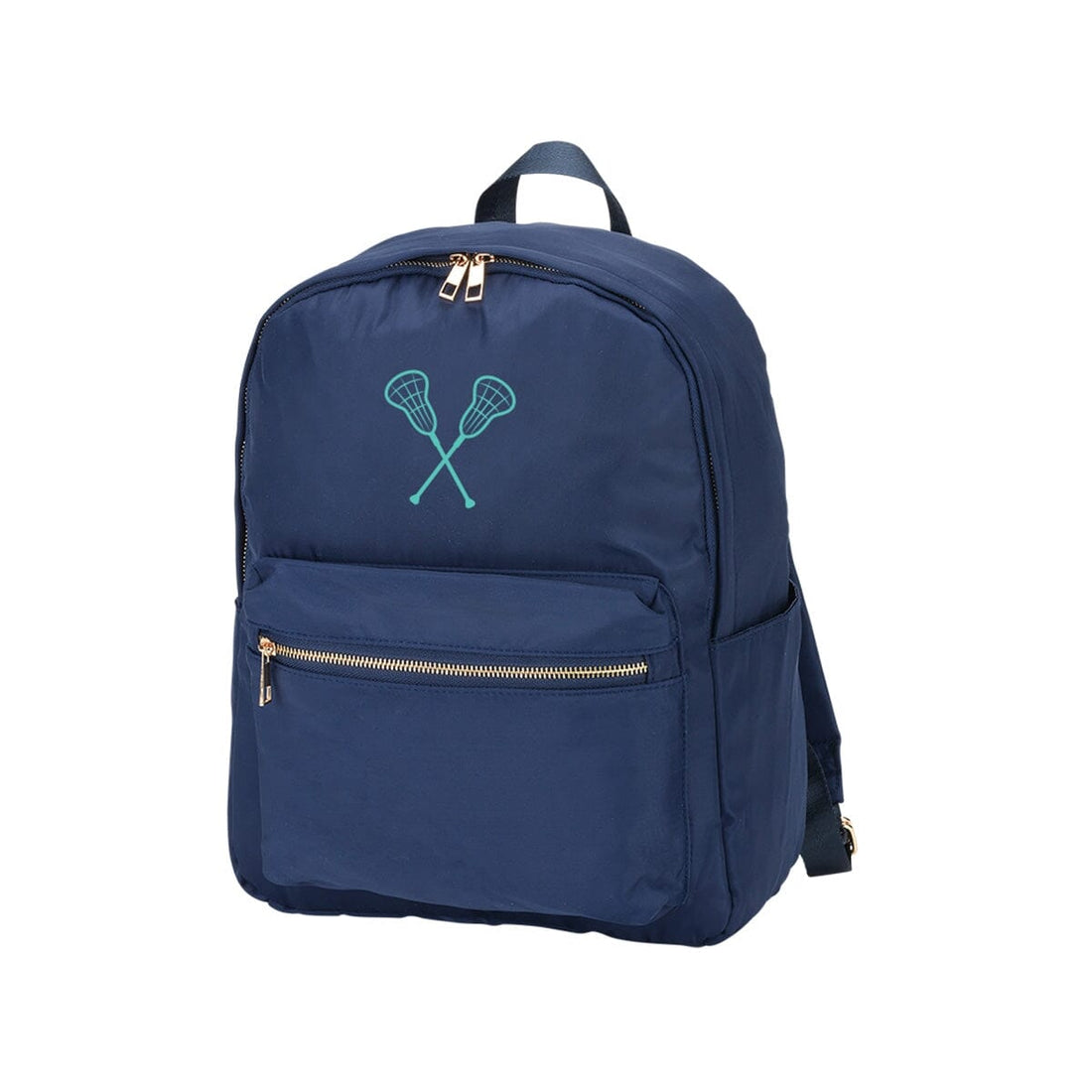 Lacrosse Embroidered Navy Charlie Backpack