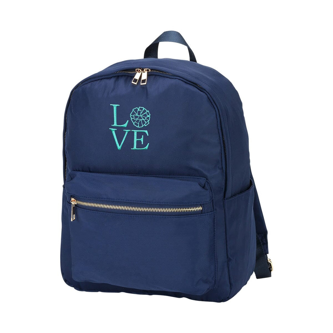 Love Cheer Embroidered Navy Charlie Backpack
