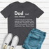 Dad Definition- Fathers Day T-Shirt-Get Me Bedazzled