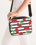 CHERRY STRIPED CROSS-BODY BAG-accessories-Get Me Bedazzled