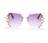 GMB Hexagon Rhinestone Sunglasses-Sunglasses-Get Me Bedazzled