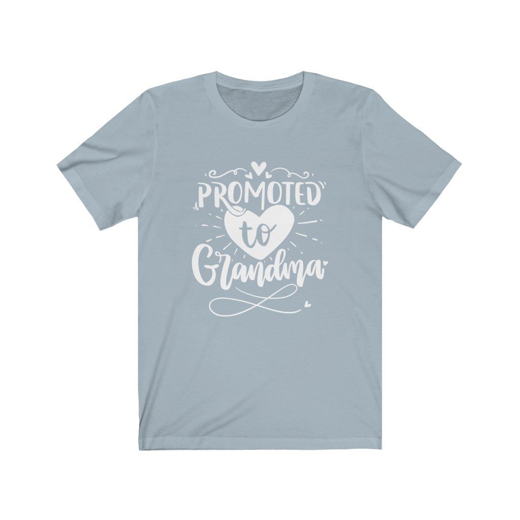 Promoted to Grandma Shirt-T-Shirt-Get Me Bedazzled
