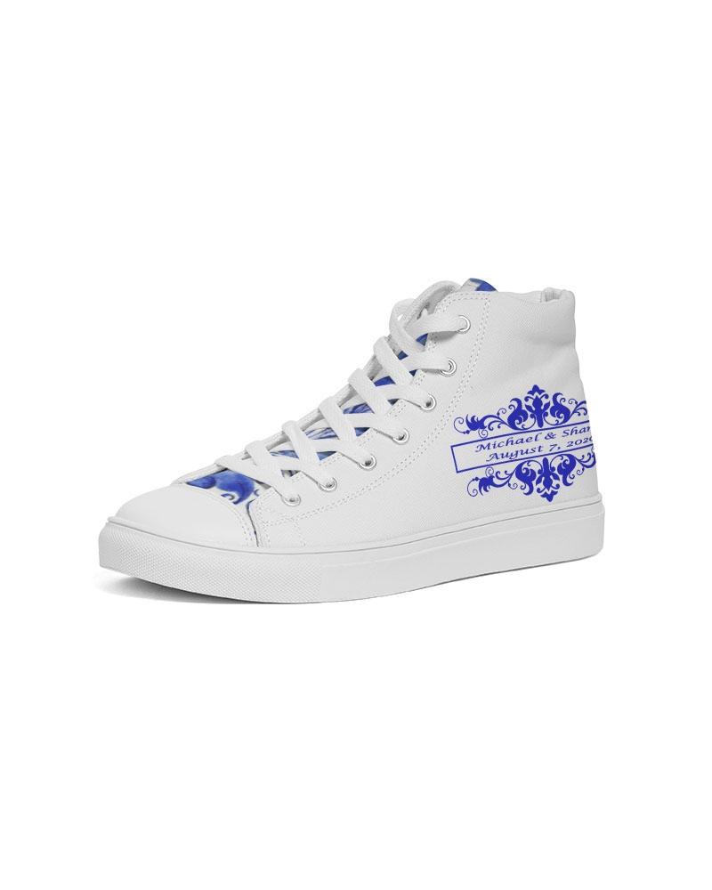 GMB Personalized "Something Blue" High Top Shoe-women shoes-Get Me Bedazzled