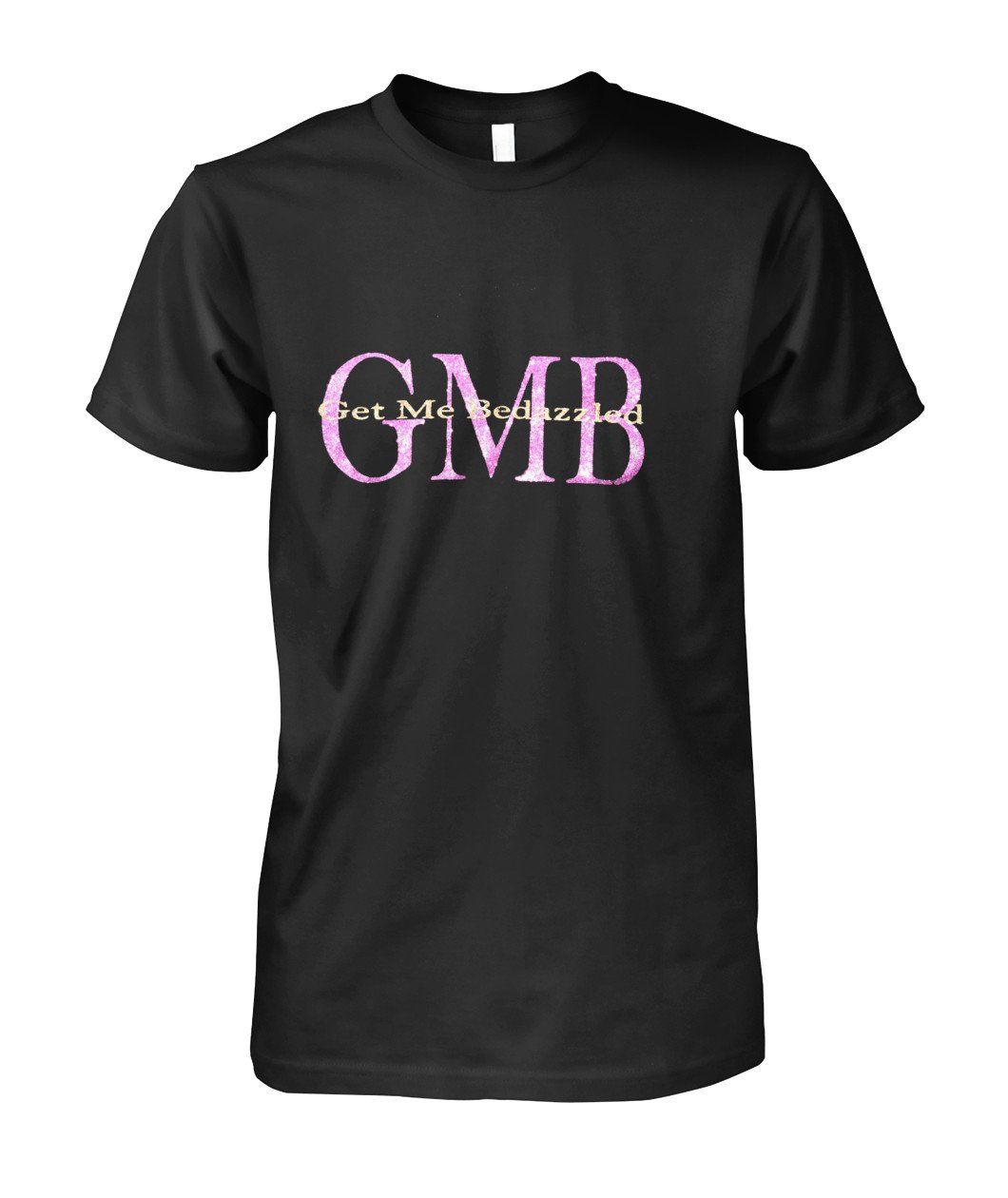 Get Me Bedazzled Glitter- Vinyl T-Shirt-Short Sleeves-Get Me Bedazzled