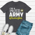 Proud Army Grandpa- Fathers Day T-Shirt-Get Me Bedazzled