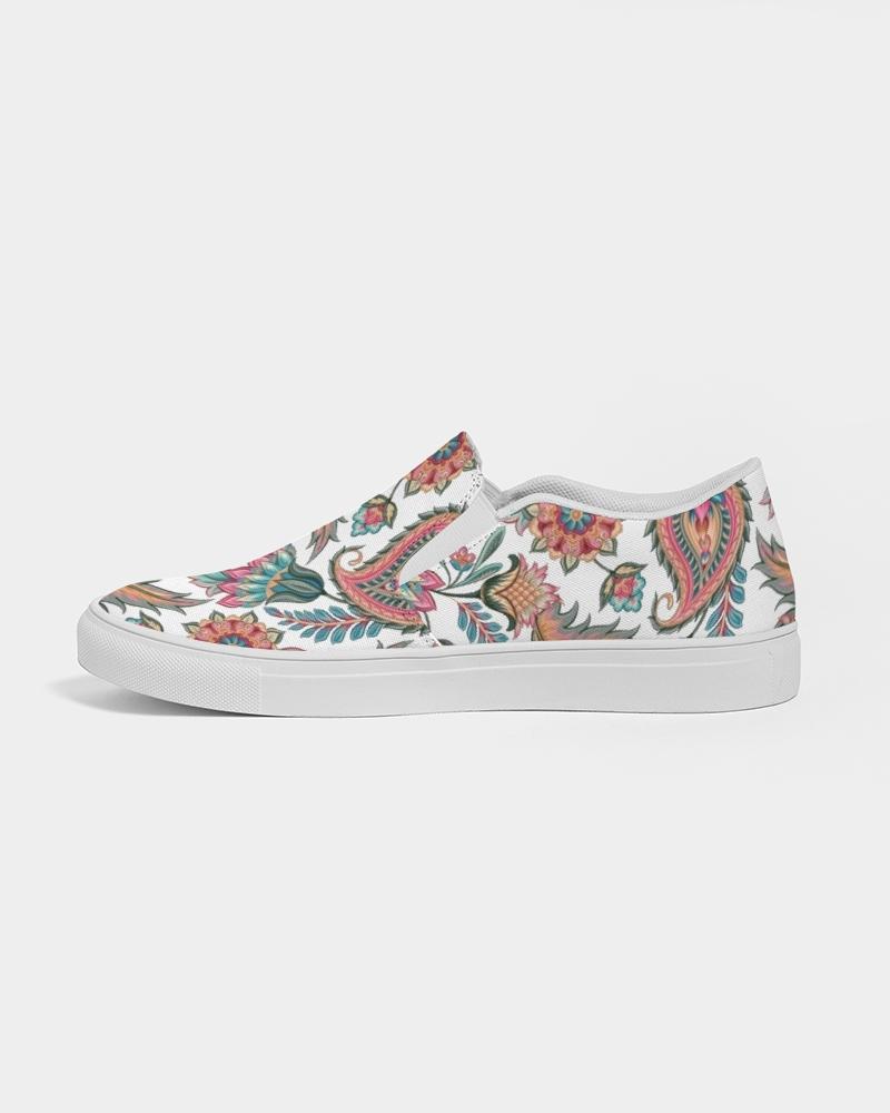 Colorful Paisley Slip On Shoe-women shoes-Get Me Bedazzled