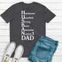 Husband Dad- Fathers Day T-Shirt-Get Me Bedazzled