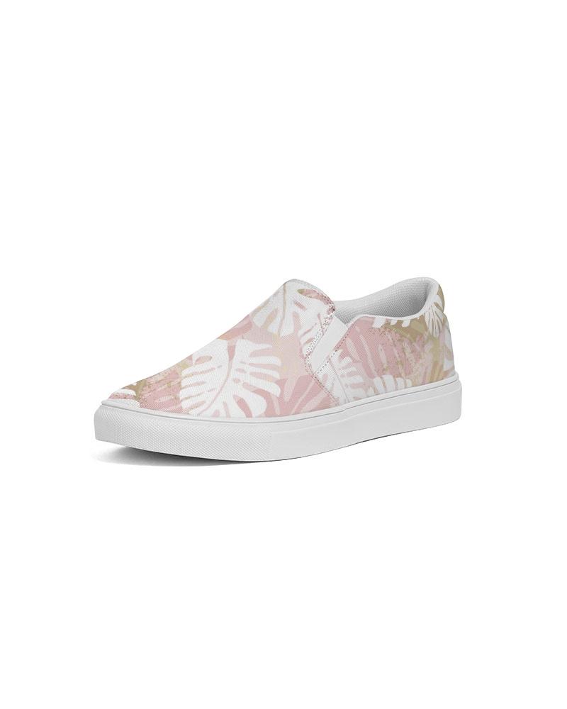 Tropical Floral Pastel Slip On Shoe-women shoes-Get Me Bedazzled