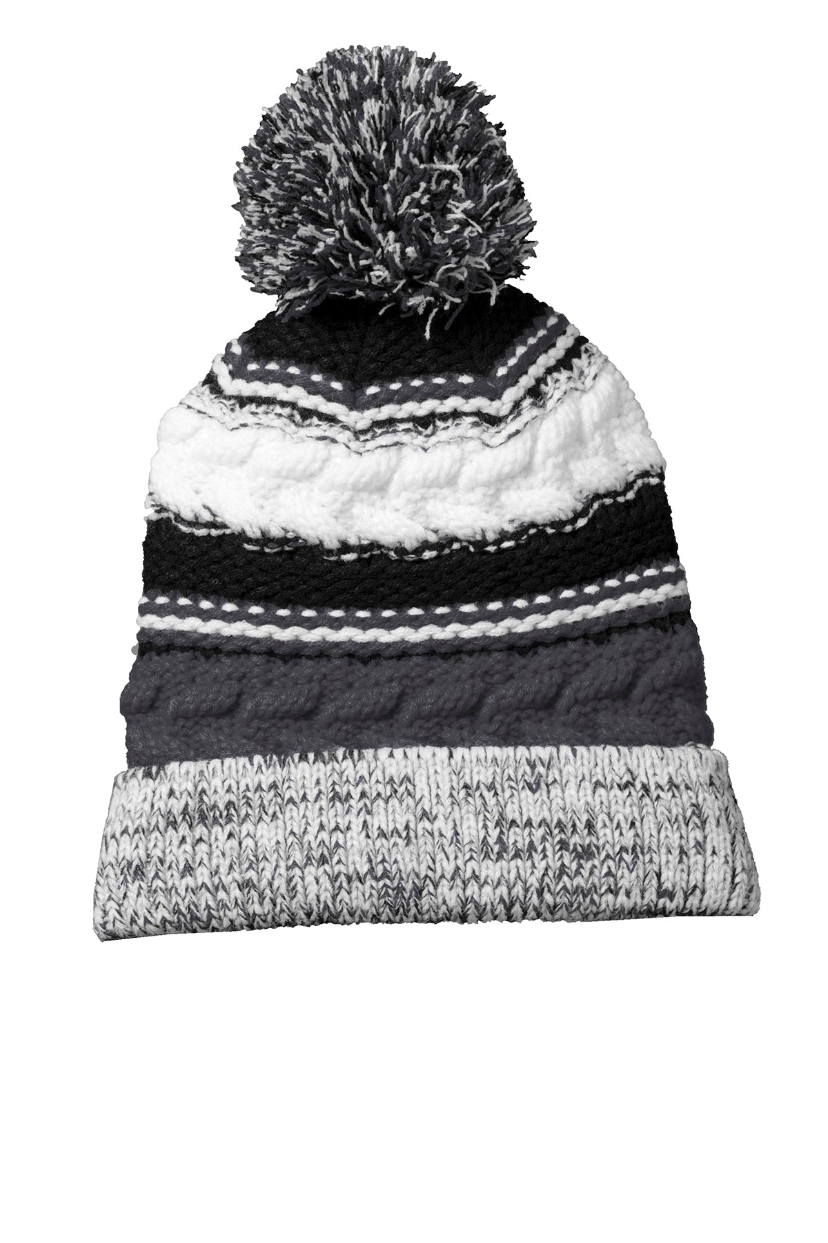 Personalized Embroidered Pom Pom Team Beanie-Get Me Bedazzled