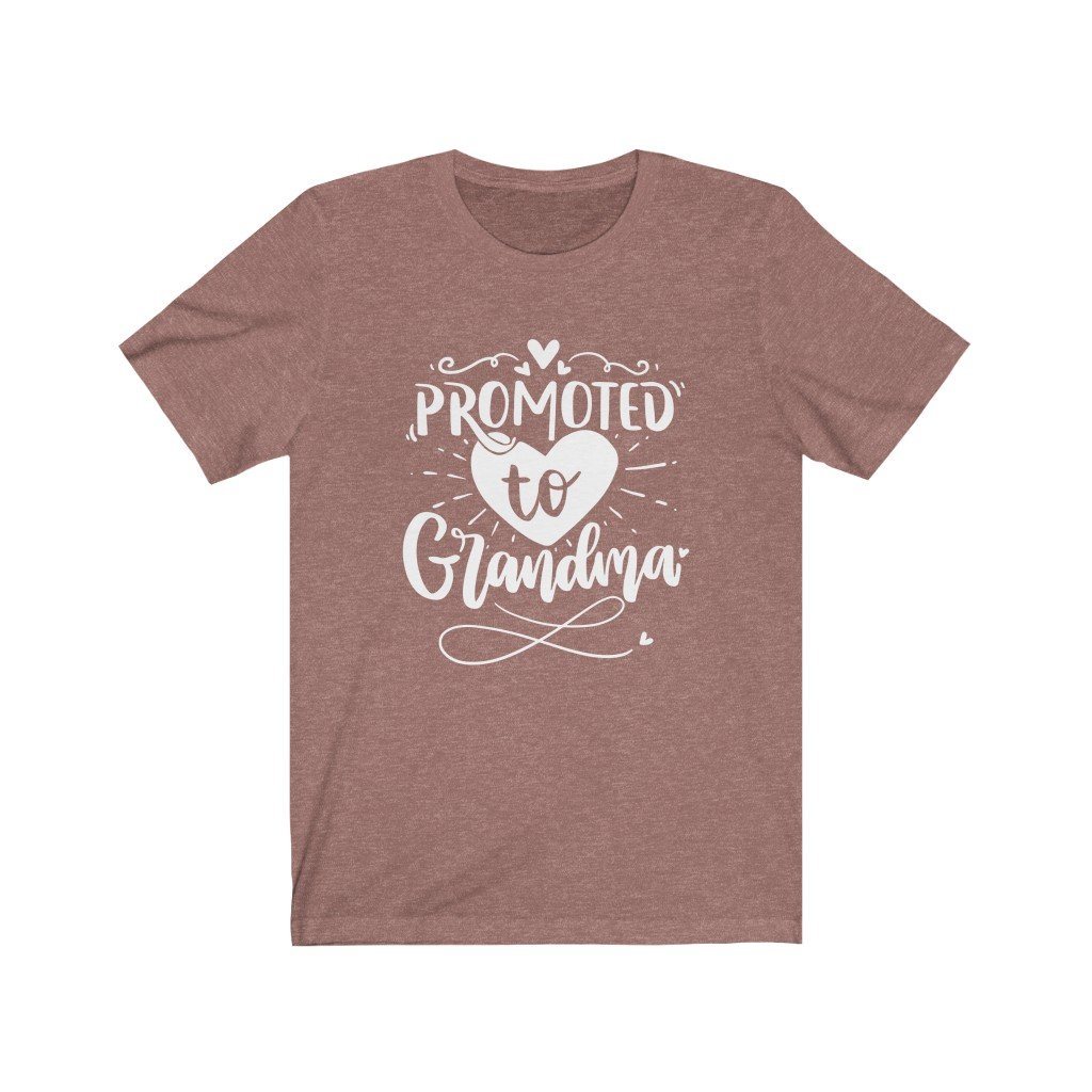Promoted to Grandma Shirt-T-Shirt-Get Me Bedazzled