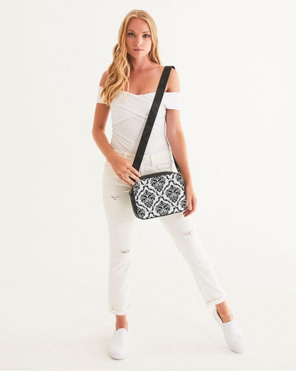 DAMASK CROSS-BODY BAG-accessories-Get Me Bedazzled