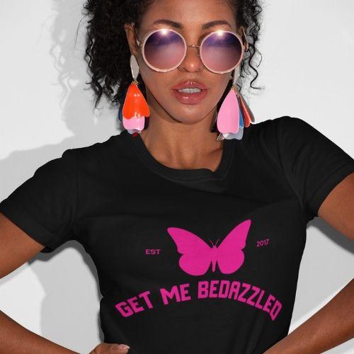 Get Me Bedazzled Established 2017 T-Shirt-Get Me Bedazzled