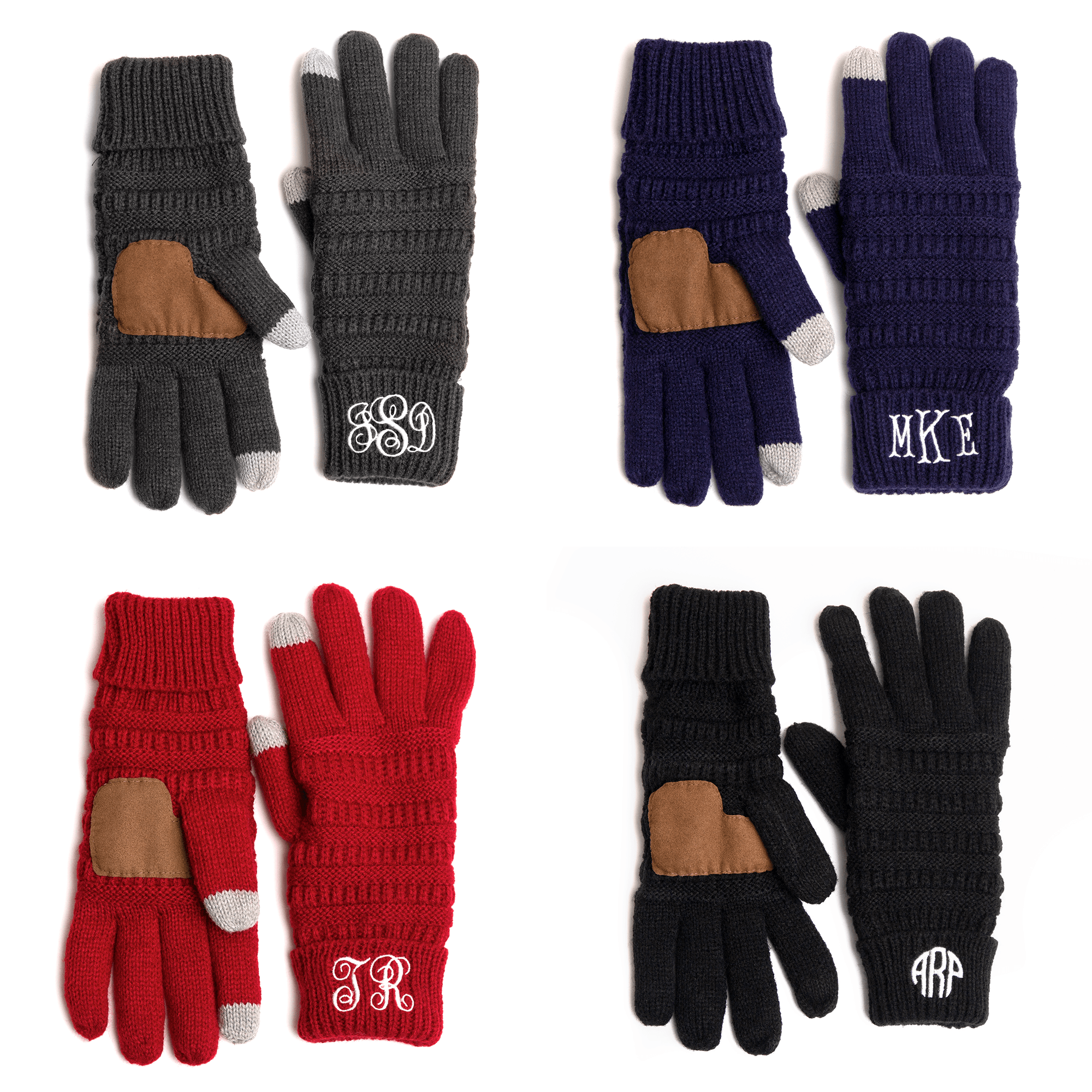 Personalized Monogram Gloves-Monogrammed Personalized Products-Get Me Bedazzled