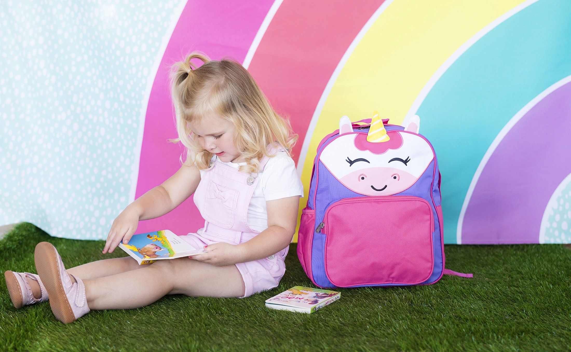 Personalized Unicorn Preschool Backpack-BAG-Get Me Bedazzled