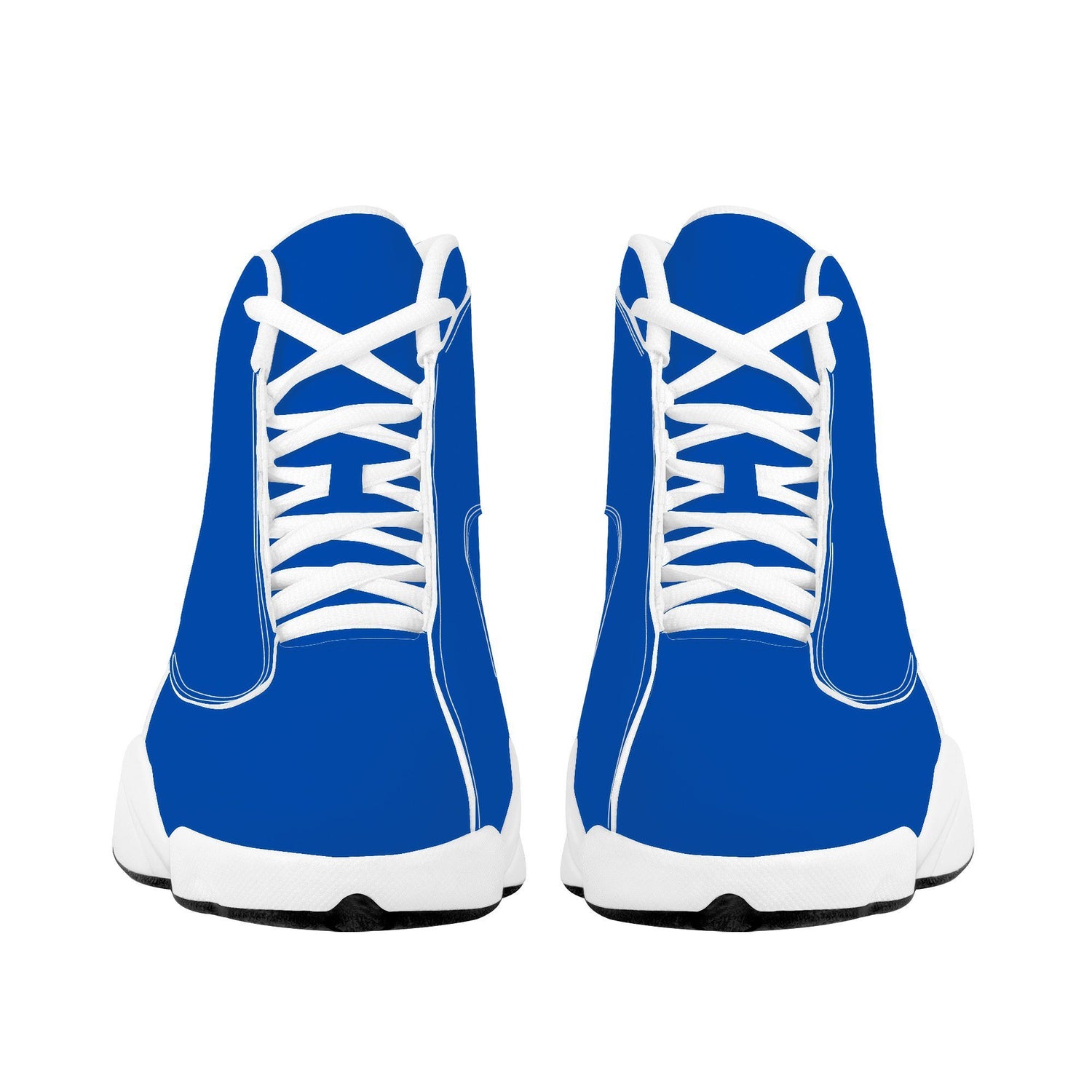 Blue Basketball Shoes-basketball shoes-Get Me Bedazzled
