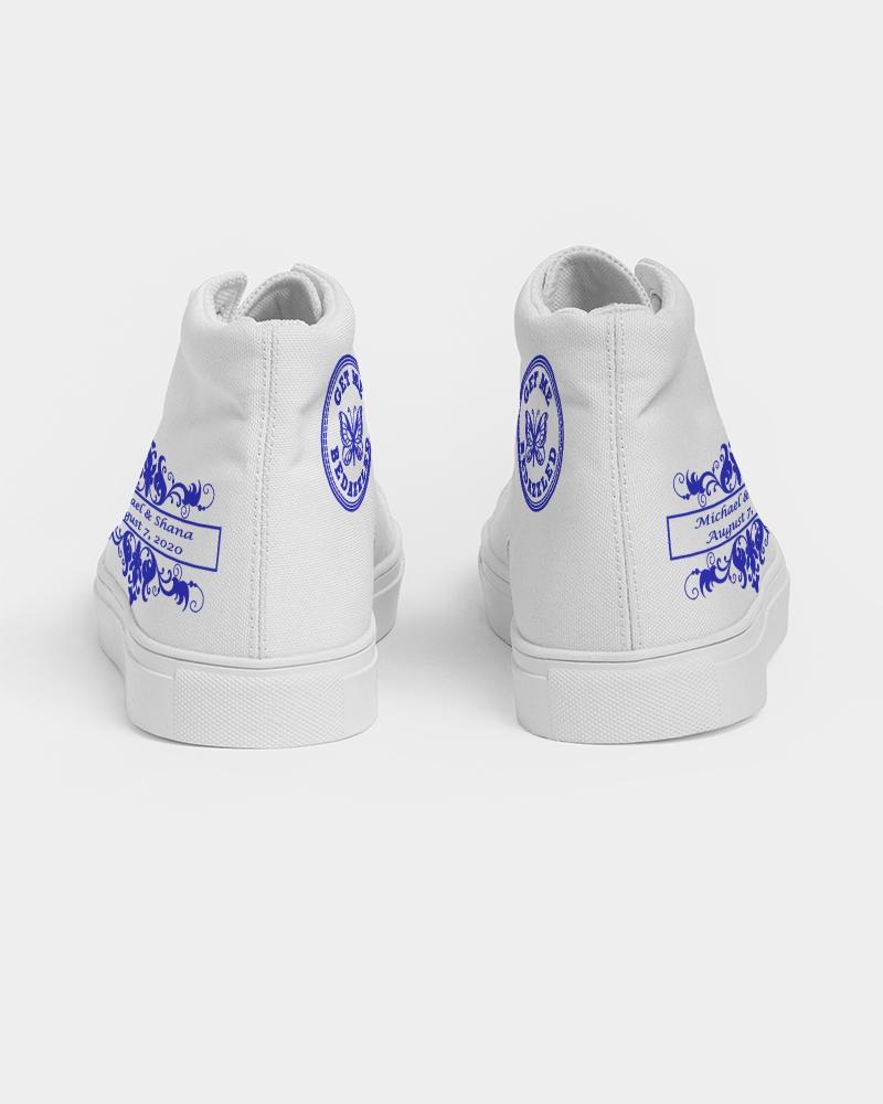 GMB Personalized &quot;Something Blue&quot; High Top Shoe-women shoes-Get Me Bedazzled