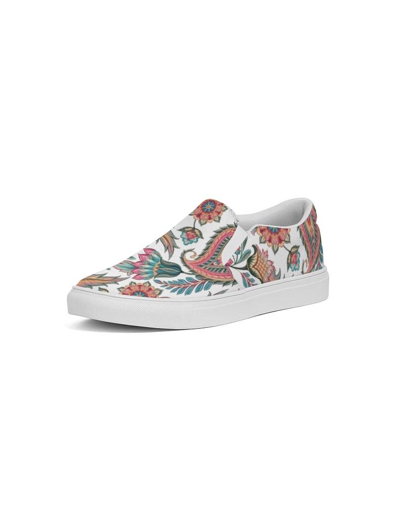 Colorful Paisley Slip On Shoe-women shoes-Get Me Bedazzled