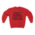 I Run On Coffee and Christmas Cheer Crewneck Sweatshirt-Sweatshirt-Get Me Bedazzled