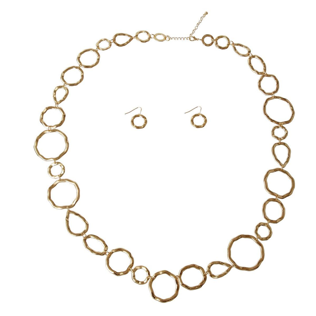 Organic Link Necklace Set