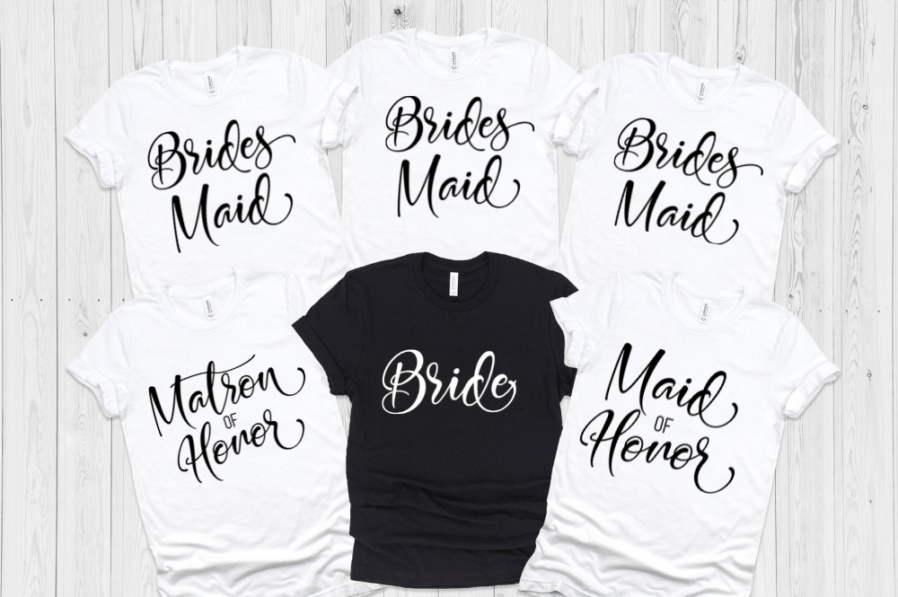 Bridal Party Shirts Bundle-Get Me Bedazzled