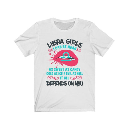 Libra Girls Birthday Tee-T-Shirt-Get Me Bedazzled