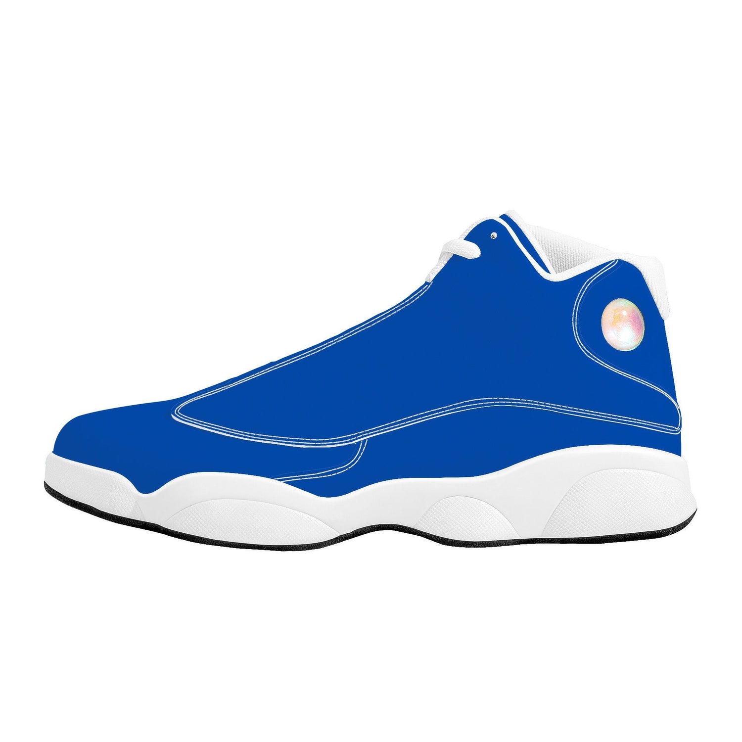 Blue Basketball Shoes-basketball shoes-Get Me Bedazzled