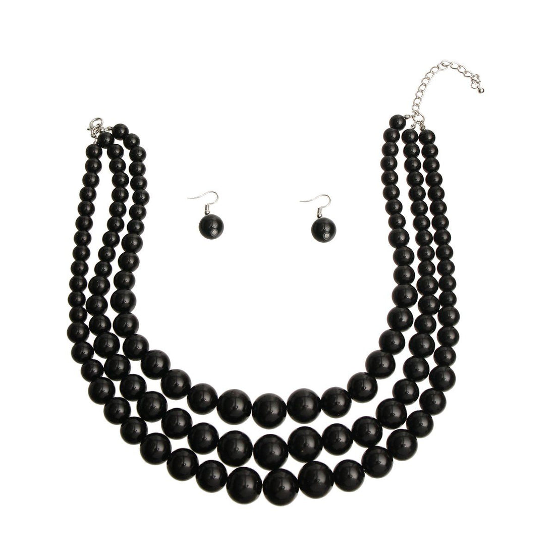 Black Pearl 3 Strand Set