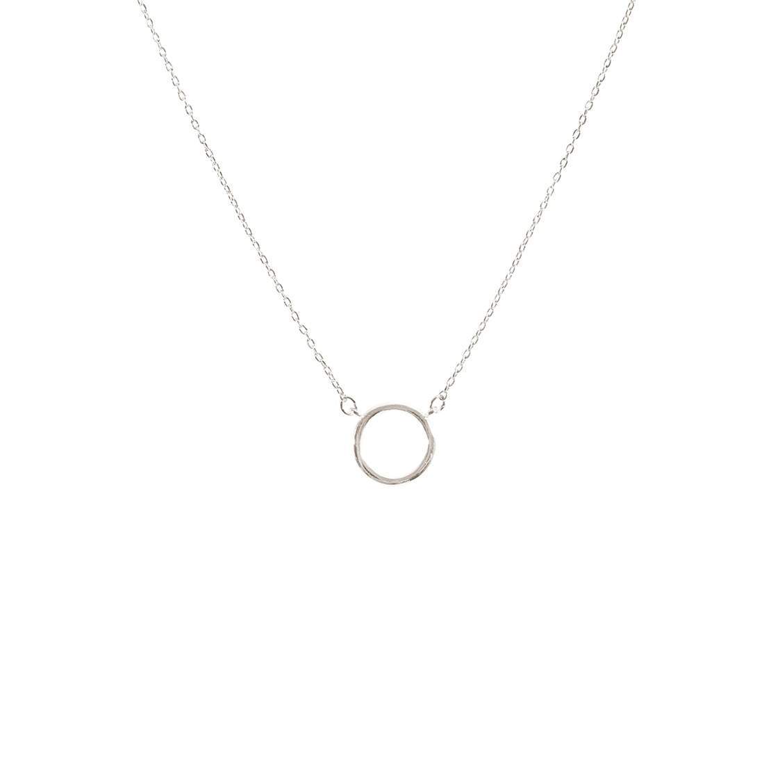 Single Circle Necklace-Get Me Bedazzled