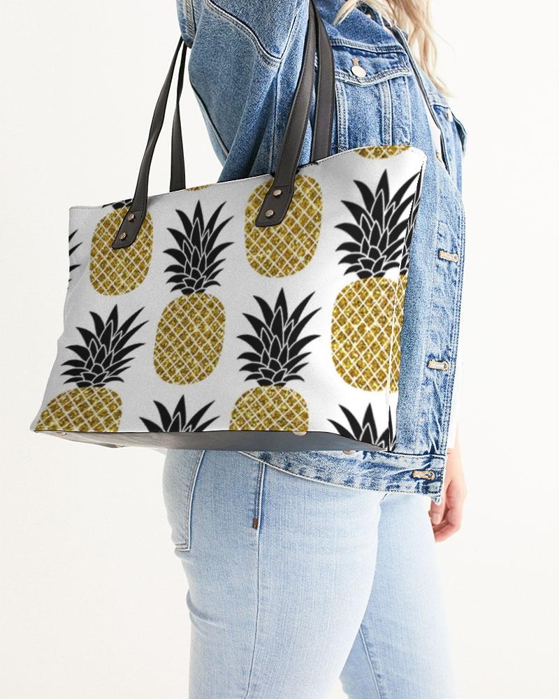 PINEAPPLE TOTE-accessories-Get Me Bedazzled
