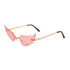 Pink Wings in Flight Sunglasses