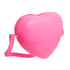 Pink Heart Jelly Crossbody Bag
