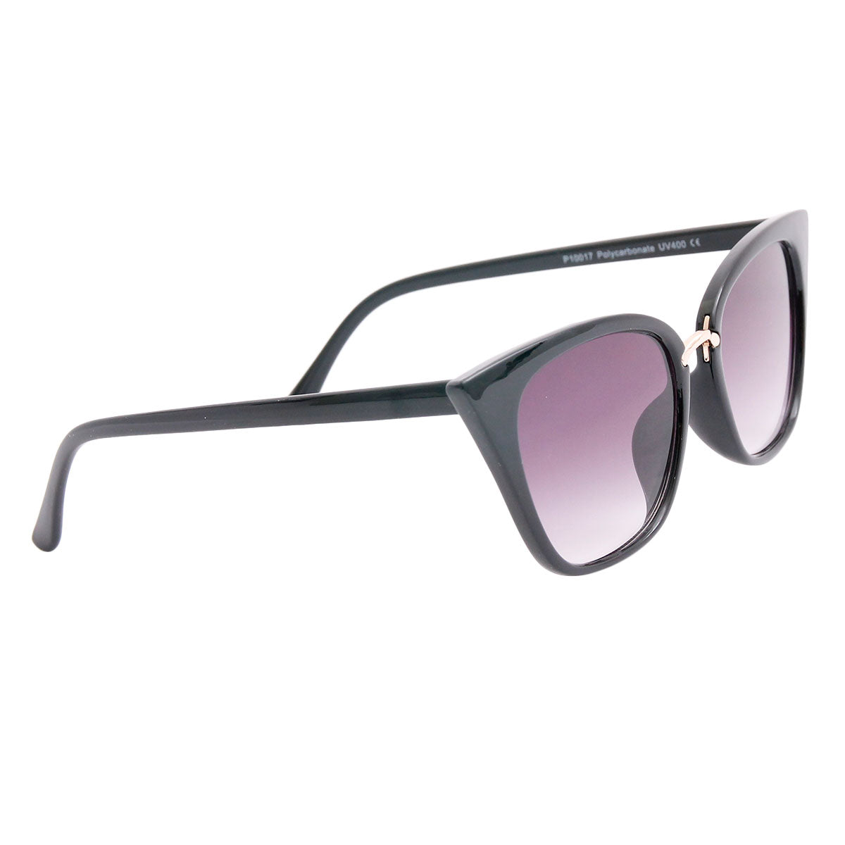 Black Wayfarer Cat Eye Sunglasses