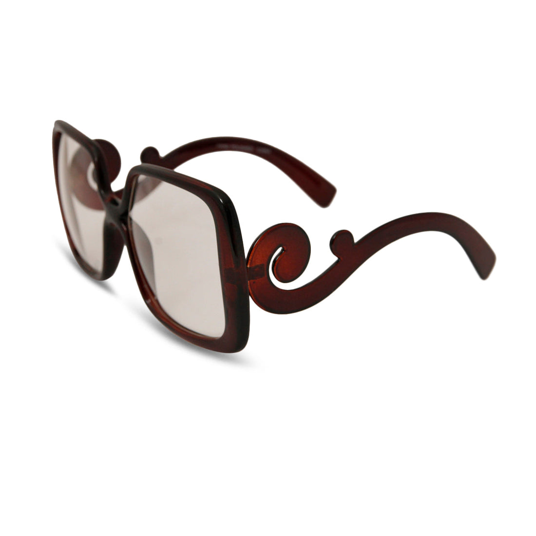 Retro Square Clear Sunglasses