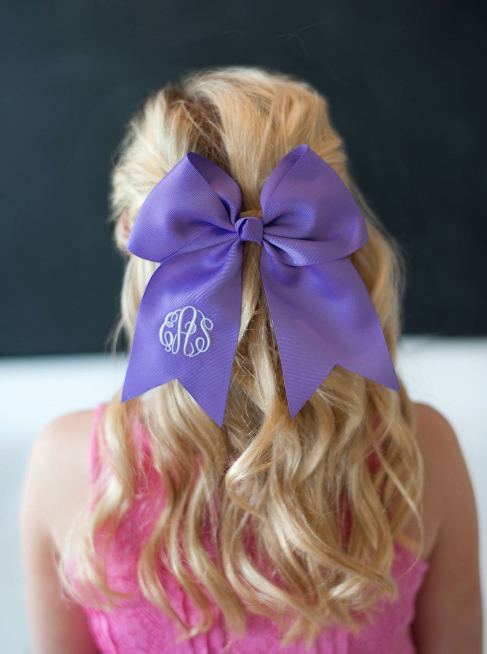 Purple Hair Bow