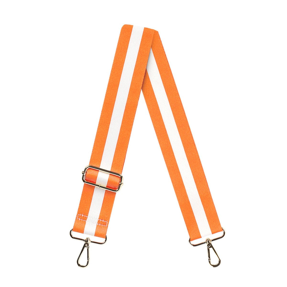 Orange Stripe Crossbody Strap