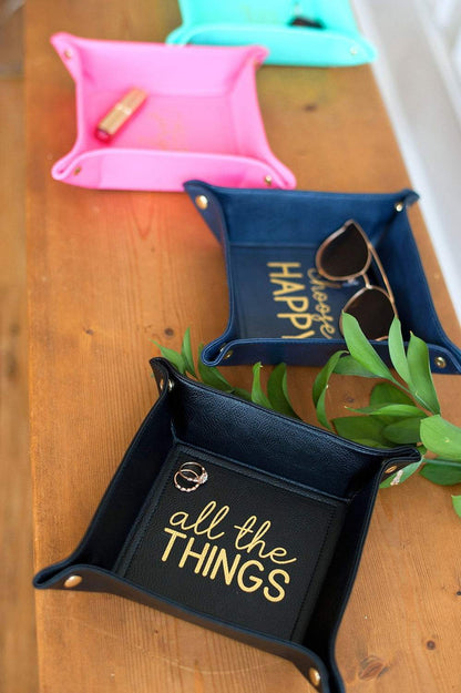 Black All The Things Trinket Tray-Trinket Trays-Get Me Bedazzled