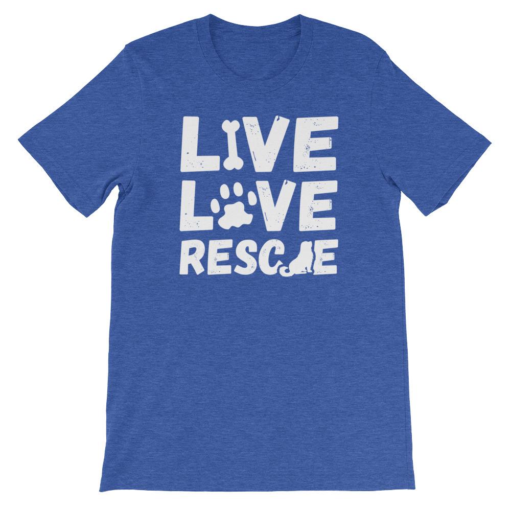 Live Love Rescue- DTG T-Shirt-Get Me Bedazzled