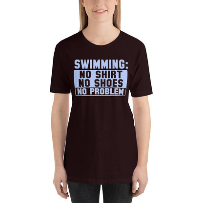 Swimming Short-Sleeve T-Shirt-Get Me Bedazzled